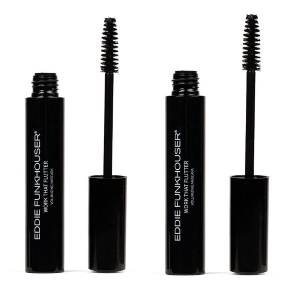 Eddie Funkhouser Work That Flutter Two Pack Volumizing Mascara NIP